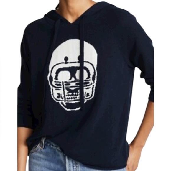 Skull Cashmere Collegiate Skull Hoodie Cashmere - Picture 1 of 7